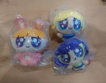 파워퍼프걸 오메메키라키라 봉제 인형 가챠