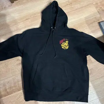 OBEY 블랙 후드티