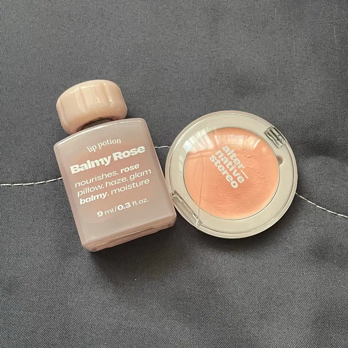 Alternative Stereo Balm Rose 01 Nudy Apricot + Blusher  #라카,#네이밍,#힌스,#데이지크,#어뮤즈 on Bunjang Global Site.