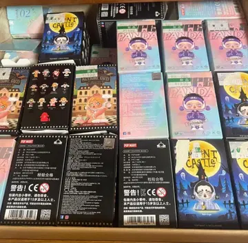 POPMART skullpanda 피규어 모음 세트