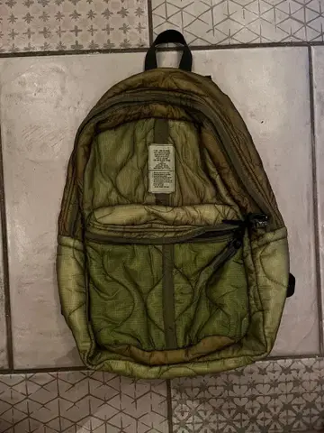 Us 산겐자야 커스텀 M-65 퀼팅 백팩