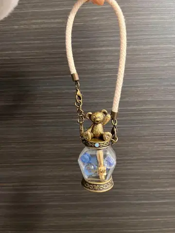 디즈니씨 한정판 하피풀 보틀 체인 더피