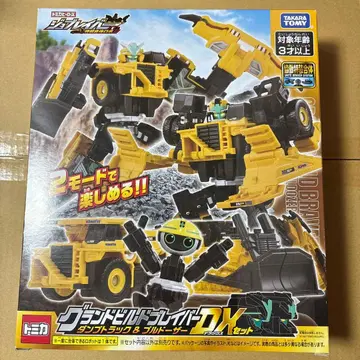 토미카 조브레이버 그랜드 빌드 브레이버 불도저 DX 세트
