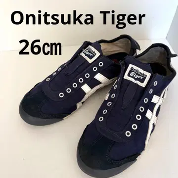 오니츠카 타이거 네이비 슬립온 26cm