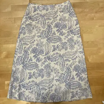 롱 스커트 린넨 로라 애슐리