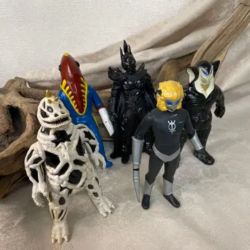 B11523 울트라맨 괴수 괴인 소프트 비닐 피규어 5체 세트