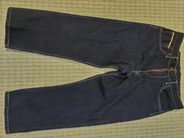 EDWIN 505z 셀비지 데님 W33 L33 신치 벨트 포함 일본제