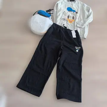 도널드 덕 룸웨어 사이즈 M 숄더백 3종 세트