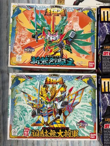 SD 건담 BB전사 신아라레쿠스 건담 대장군 프라모델 2종