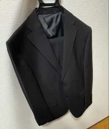 수트 상하의 세트 블랙