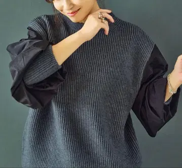 ANIECA 도킹 니트 풀오버