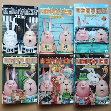 USAVICH 전 6권 세트 렌탈용 DVD