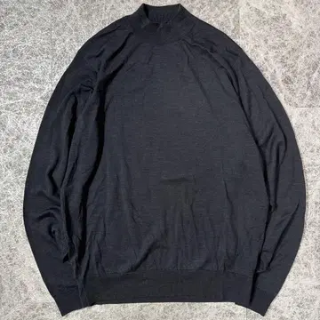 새상품급 존스메들리 30g 모크넥 니트 그레이/네이비 계열 L