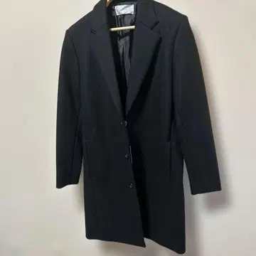 리돔 블랙 체스터 코트