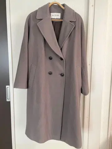 Ray BEAMS 모사 더블 4 버튼 체스터 코트