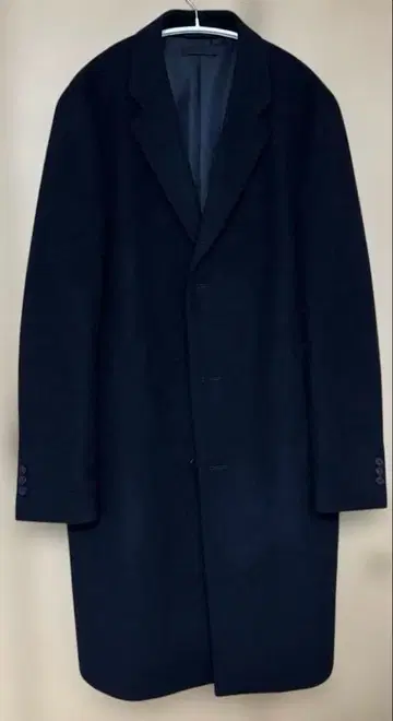 UNIQLO 네이비 체스터 코트