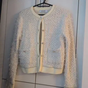 LOULOU WILLOUGHBY 스팽글 가디건