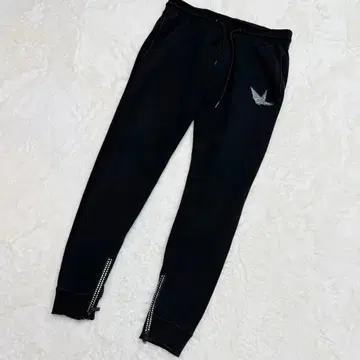 레어 우노피우노우과레토레 스와로브스키 맨투맨 팬츠 지퍼