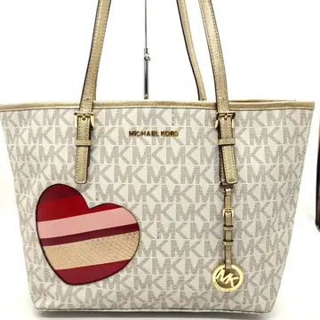 새상품급 마이클코어스 토트백 하트