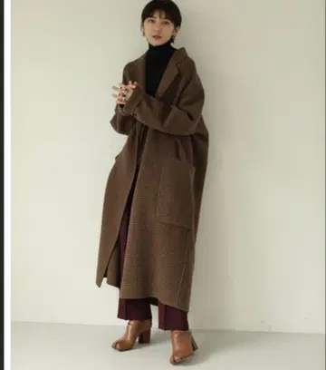 [ TODAYFUL ] 오버 체크 코트 36