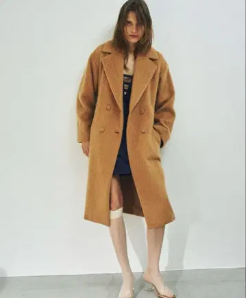 ZOE 롱 코트 베이지