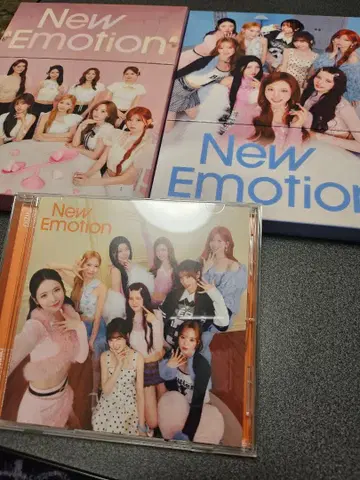 NiziU New Emotion A,B, 일반 버전 세트