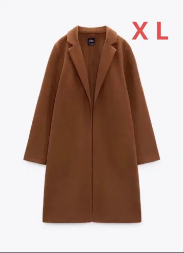 ZARA 롱 코트 카멜 XL