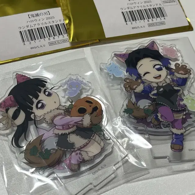 귀멸의 칼날 귀칼 할로윈2025 랜덤 아크릴 스탠드 카나오 시노부 미개봉