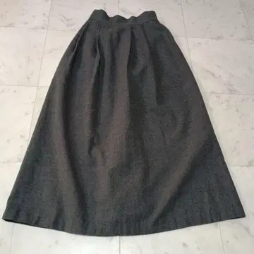 BEAMSBOY 빔즈 보이 울 코튼 스커트