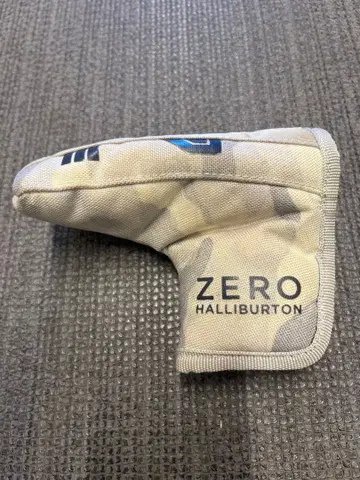 레어 ZERO HALLIBURTON 카모플라쥬 화이트 퍼터용 골프헤드커버
