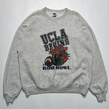 90s 러셀 USA 맨투맨 XL 그레이 UCLA 칼리지5698