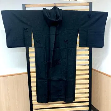 새상품급 블랙 꽃무늬 자수 겉옷 스톨 포함