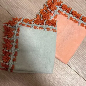 치카자와 레이스 금붕어 손수건