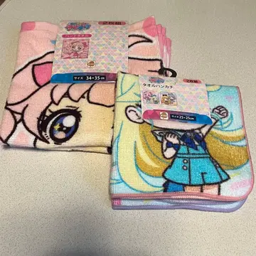 비밀의 아이프리 타월 핸드 타월 타월 손수건 총 4장