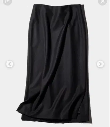 새상품 theory luxe 펜슬 스커트 블랙 블랙 40