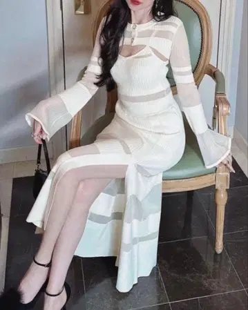 아멜쥬 가디건 스커트 셋업