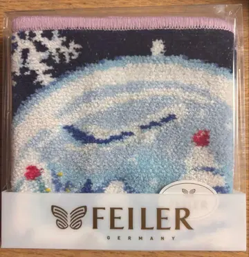 페일러 FEILER ANA 콜라보 크리스마스 테두리 핑크 1장