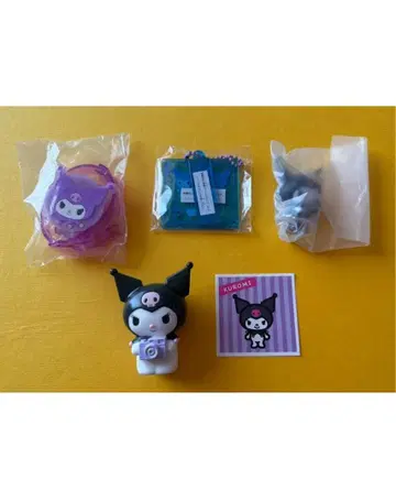 쿠로미 목욕탕 마스코트 물총 마이컬러 피규어 더블스 고딕