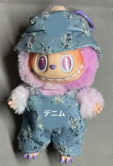 러브부 데님 옷 갈아입기 세트 오버롤