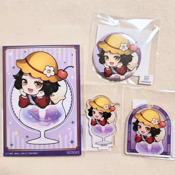 출금의 두더지 마루쿠지 아크릴 스탠드 아크릴 키링 캔뱃지 브로마이드 쿄코