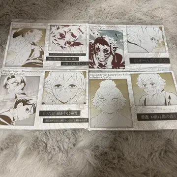 귀멸의 칼날 ufotable dining 오타노시미 복권 메탈릭 엽서