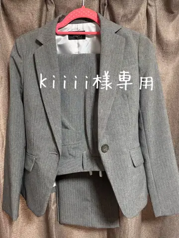 3호 그레이 스트라이프 정장 세트