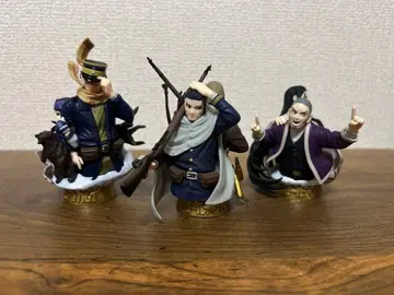 [ 중고품 ] 골든 카무이 트레이딩 피규어 푸치라마 시리즈 3체 세트