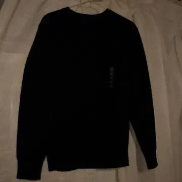 [ 새상품 네이비 ] 유니클로 캐시미어 크루넥 스웨터 M 사이즈