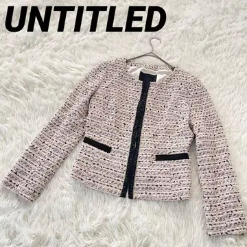 언타이틀 노카라 트위드 자켓 3 졸업식 입학식 세레모니