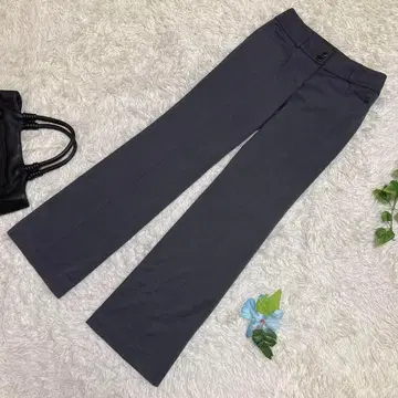 새상품급 아이씨비 슬랙스 그레이 센터라인 스트레치 7 S 사이즈