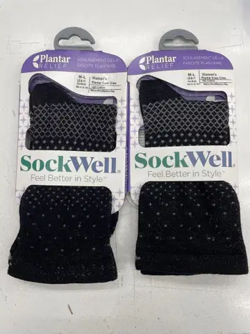 [ 미사용 새상품 ] 삭웰 SockWell 압박 삭스 M-L 2족 세트