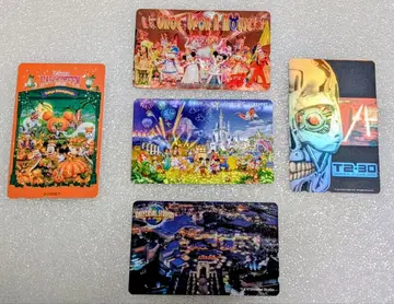 디즈니랜드 + USJ 전화 카드 미사용