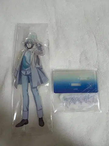 아이나나 셔플 유닛 아크릴 스탠드 요츠바 타마키 그린 버블