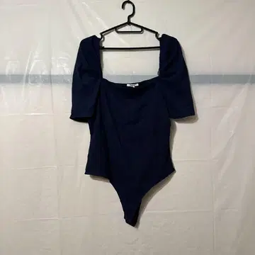 새상품급 bar III 네이비 오프숄더 바디수트 [ XL ] 반팔